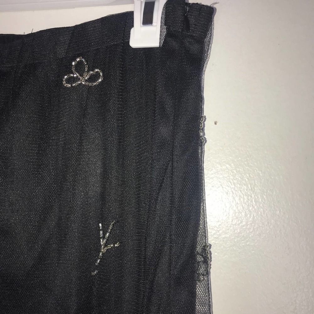 NWT LF Miellon black mini skirt size M - Picture 7 of 11
